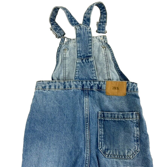 Abercrombie Kids Jeans and Zara Overalls Girls Denim Size 12 and 9 - Picture 4 of 11